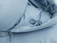 Утепленная куртка с воротником-стойкой