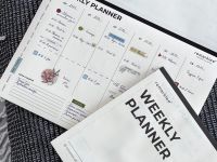 Настольный отрывной планер по неделям Remarklee