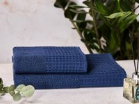 Полотенце махровое Cecile, синее