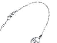 Браслет из серебра с бриллиантом э0601бр06210511