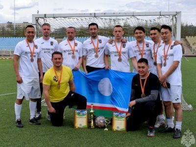 Футболисты МЧС Якутии заняли третье место в дальневосточной спартакиаде