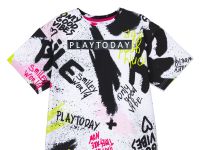 Фуфайка трикотажная для девочек (футболка)