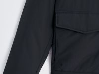 Куртка прямого силуэта с воротником-стойкой