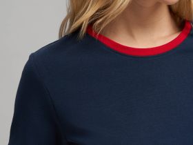 Футболка облегающего кроя из хлопкового джерси