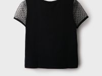 Фуфайка трикотажная для девочек (футболка)