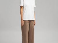 Футболка свободного кроя из хлопкового джерси