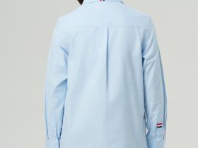 Рубашка текстильная на кнопках