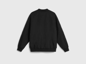 Утеплённый бомбер для мальчиков, Черный