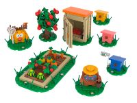 Смешарики AB-1517 Конструктор Рабочие будни