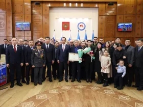 Звезду Героя России вручили родным Петра Киприянова