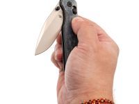 Складной нож Kizer Assassin, сталь Nitro-V, рукоять Denim Micarta