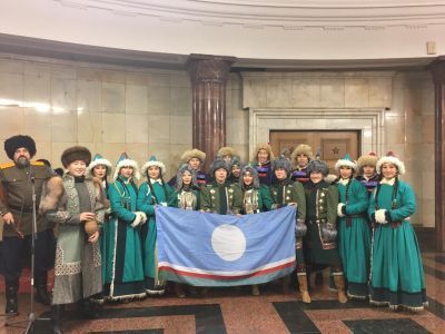Якутию представил Театр Олонхо. В московском метро прошел Дальневосточный концерт