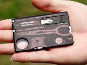 Швейцарская карта Victorinox SwissCard Lite, сталь X50CrMoV15, рукоять ABS-Пластик, черный