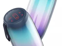 Портативная акустика WiWU Thunder Speaker P40 Mini с подсветкой (Dark Blue)