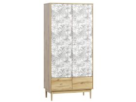 Распашной шкаф Тайрон 2-95x200 Джунгли ​