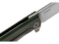 Складной нож LionSteel MT01 CVB, сталь M390, рукоять Black canvas micarta