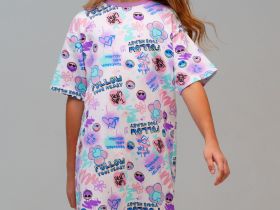 Сорочка ночная трикотажная для девочек