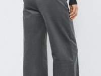 Прямые брюки из вельвета, Серый