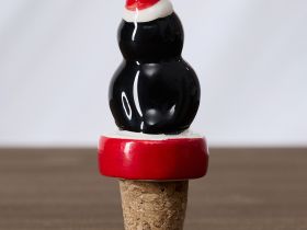 Пробка для вина Christmas jam, пингвин