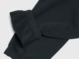 Базовые джоггеры с начёсом, Черный