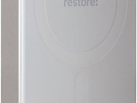 Внешний аккумулятор restore: Qi2, 10000mAh титан