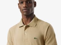 Мужское поло Lacoste из смеси эластичного органического хлопка