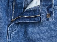 Широкие джинсы для девочек, Синий