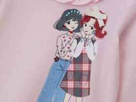 Лонгслив для маленькой девочки