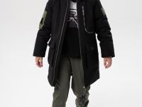 Пальто текстильное с полиуретановым покрытием для мальчиков