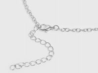 Ожерелье для девочек, Серебряный