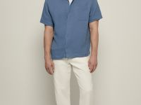 Рубашка с коротким рукавом из хлопка