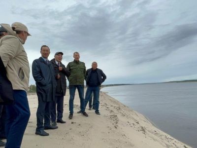 Завершить берегоукрепительные работы в Верхневилюйске планируется до 2024 года