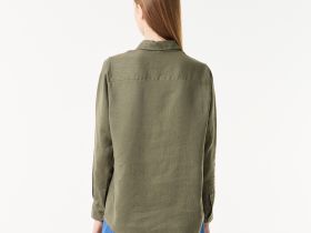 Женская рубашка Lacoste свободного кроя