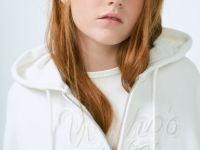 Толстовка для девочек, Белый