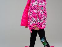 Куртка текстильная с полиуретановым покрытием для девочек