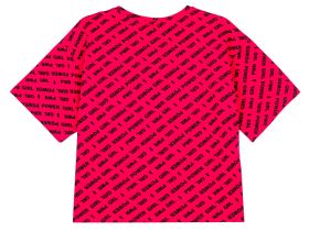 Фуфайка трикотажная для девочек (футболка)