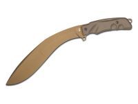 Мачете Fox Extreme Tactical Kukri, сталь N690 PVD, рукоять Forprene, зеленый