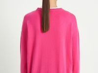 Джемпер с добавлением шерсти свободного силуэта