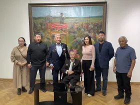 В Якутске открылась ретроспектива живописи Федора Жегусова «Человек. Время. Память»