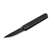 Складной автоматический нож Boker Kwaiken Grip Auto Black, сталь D2, рукоять алюминий