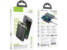 Внешний аккумулятор Hoco J127B Mecha MagSafe 10000mAh Type-C (черный)
