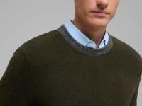 Джемпер полуприлегающего силуэта