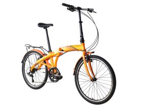 Складной велосипед Stark Jam 24.1 V, год 2024, цвет Оранжевый, ростовка 14.5