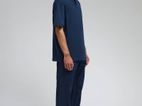 Поло из хлопка пике с коротким рукавом