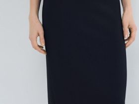 Прямая юбка, Черный