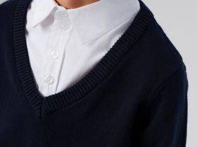 Джемпер с рубашкой-обманкой для мальчика