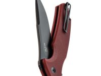 Складной нож Mr.Blade Hellcat, сталь VG-10, рукоять burgundy G10