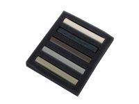 Набор сухих графических материалов "Ладога" соус ассорти цветов, 5 мелков