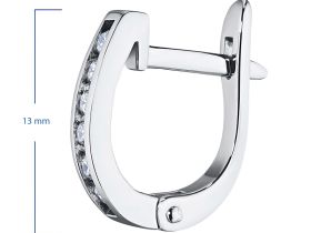 Серьги из белого золота э4712сг05152100
