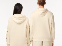 Хлопковое худи Lacoste Unisex с флисом